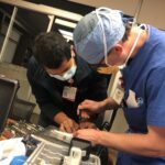 practicing surgery